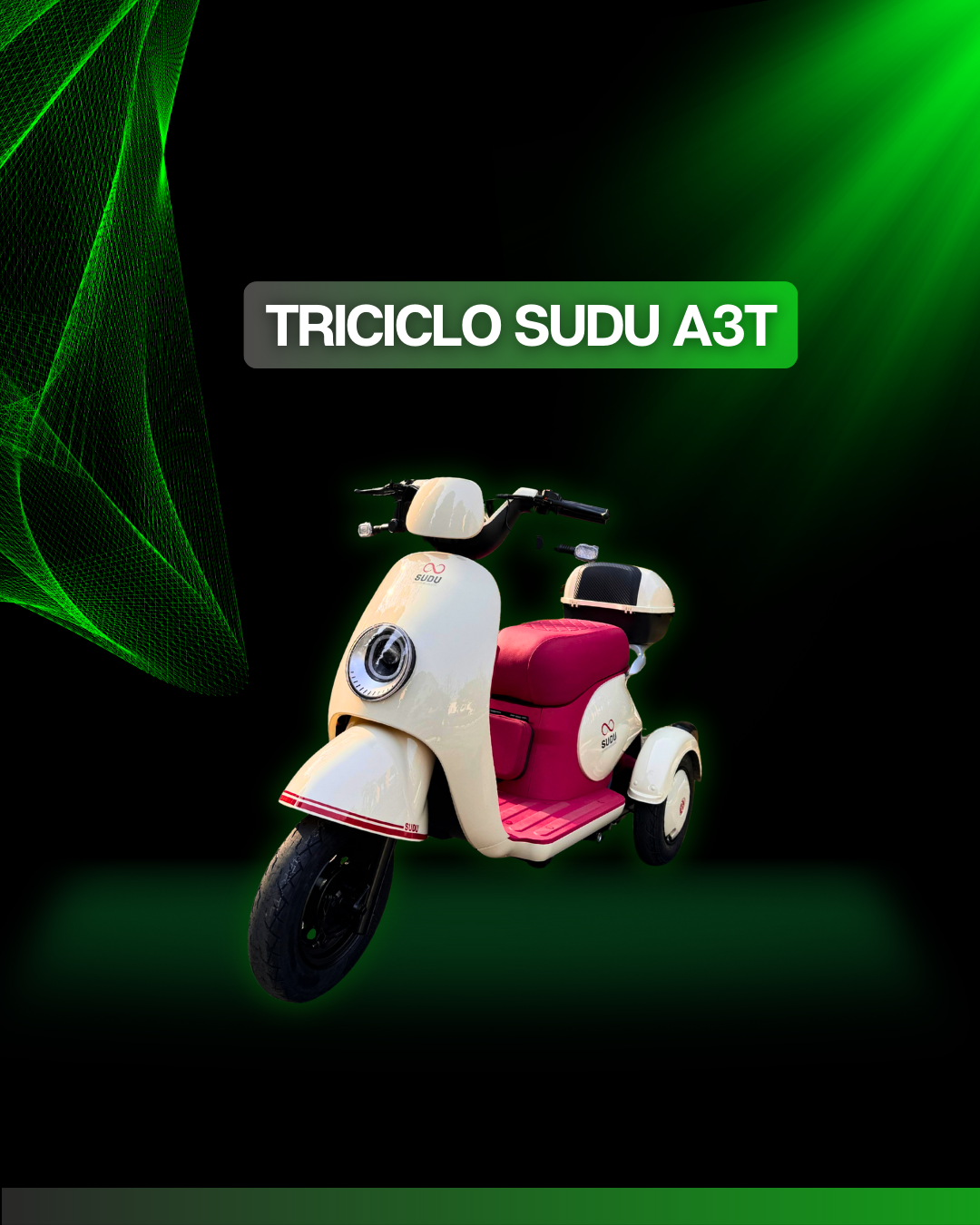 Triciclo Sudu A3T (800W)